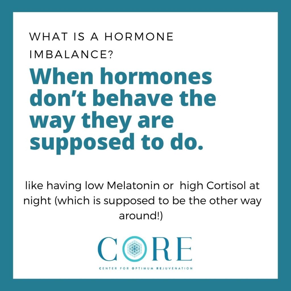 hormones not behaving the way